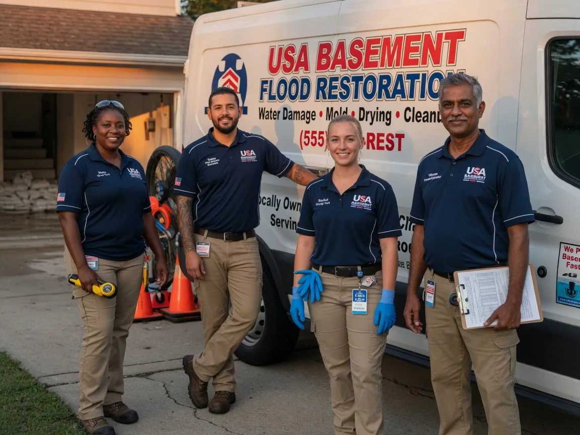 Basement Flood Cleanup company in Ferney, SD
