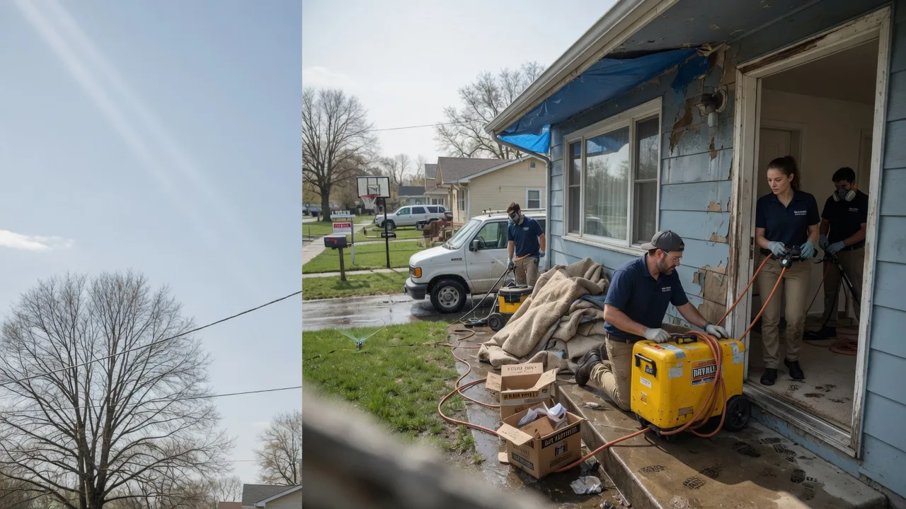 Basement Flood Cleanup in Ferney, SD near me